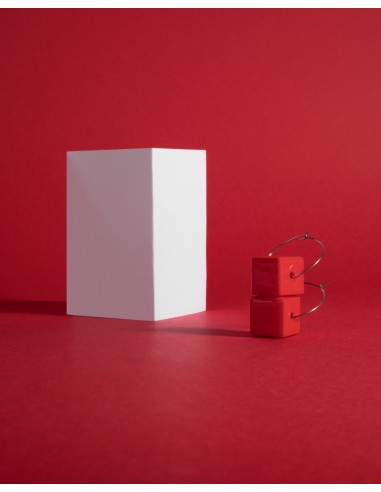 Pendientes Cubo